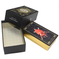Vente en gros de jeux de cartes Oracle personnalisés, cartes de tarot, cartes de jeu en papier avec impression d'affirmations motivantes et inspirantes, guide, KMS