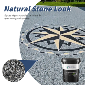 Piedra Lavada con Resina Blue Kingfisher, Personalizada de Fábrica para Clubes Náuticos, Marinas, Caminos Marítimos, Resistente al Sal y Antideslizante - Product Image 2