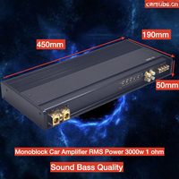 Amplificateur de voiture EXAD Choice SQ Korea Board, subwoofer, RMS 3000W, classe D, crête 6000W, 1 ohm, basses puissantes, amplificateur de voiture monobloc 3k