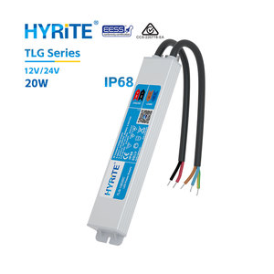 Controlador LED Industrial Delgado Hyrite EESS RCM IP68 de Aluminio SMPS, Resistente al Agua para Exteriores, 12V 20W-60W, Salida Única, Alimentación CA-CC - Product Image 6