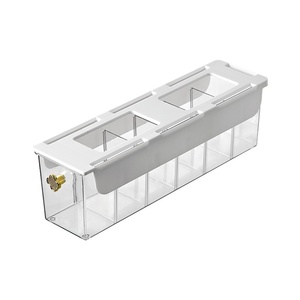 Caja <span class=keywords><strong>de</strong></span> Almacenamiento <span class=keywords><strong>de</strong></span> Plástico Tipo Cajón para Ropa Interior y Calcetines, Sin Necesidad <span class=keywords><strong>de</strong></span> Perforar, para Guardar Ropa Interior y Calcetines en el <span class=keywords><strong>Armario</strong></span>, Organización Diaria - Product Image 5
