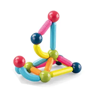 Diy Voorschoolse Grappige Magnetische Bouwstenen Set Speelgoed Kinderen Magnetische Stok Staaf Bouwstenen