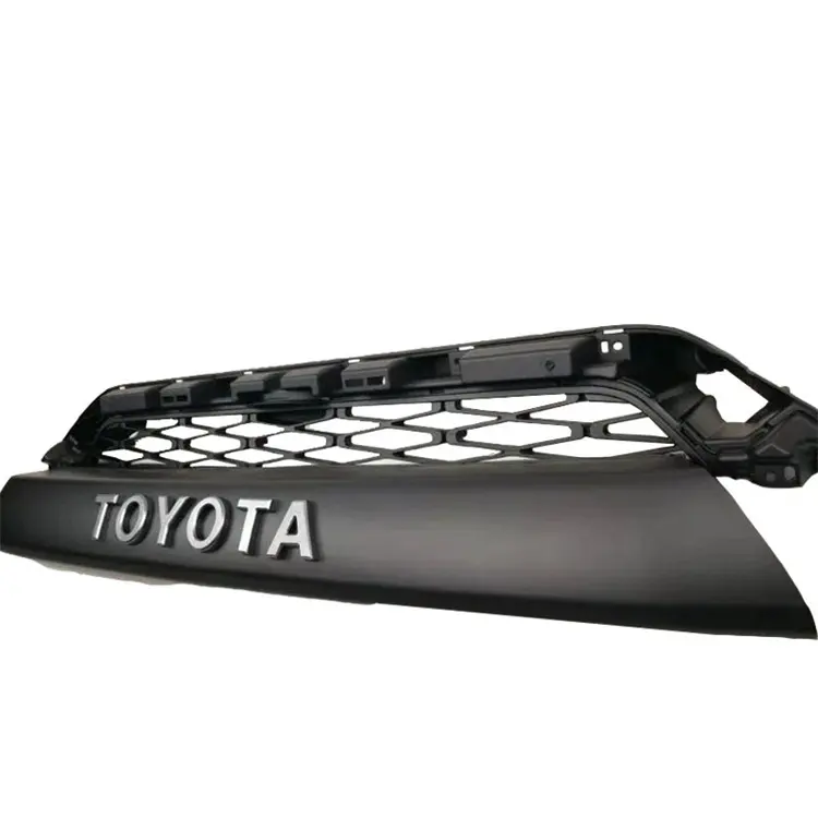 NEWWIND 4WD aksesuarları plastik ön tampon GRILLE ile uyumlu 2014-2019 TOYOTA 4RUNNER TRD PRO tarzı ızgara ile LED ışık