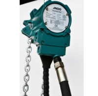 Monte-charge à chaîne pneumatique antidéflagrante, ATEX, capacité de 250kg, 500kg, 1000kg