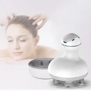 Customize Rechargeable Hair Shampoo Brush Stress Release Massager Head Massage Instrument Claw Massager