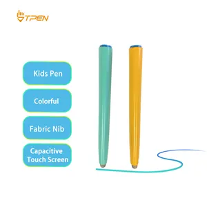 ปากกาสัมผัสคาพาซิทีฟหลากสีแบบเปลี่ยนได้ปากกาสำหรับเขียนหน้าจอสัมผัสได้อย่างราบรื่นสำหรับแท็บเล็ตเด็ก /iwb/ หน้าจอสัมผัสแบบ capacitive
