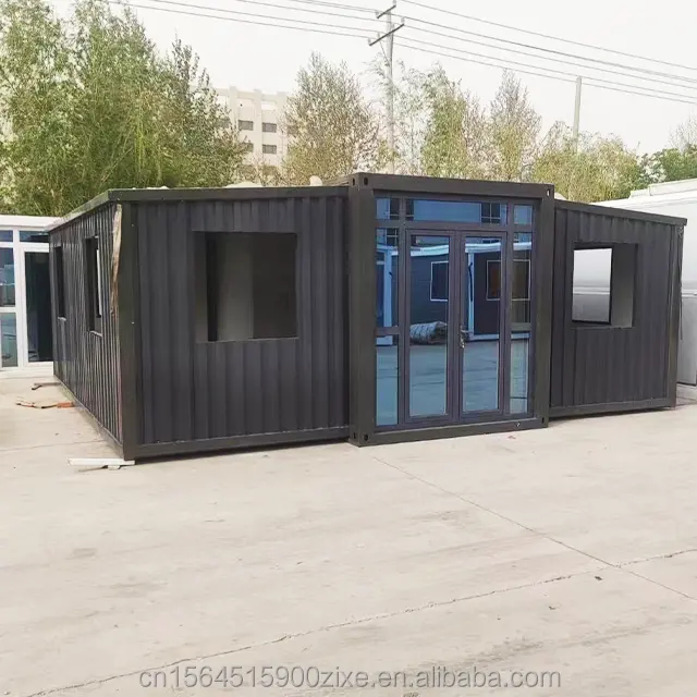 Cost price prefabricated houses villas steel structure all with steel structure prefab foldable villa container house