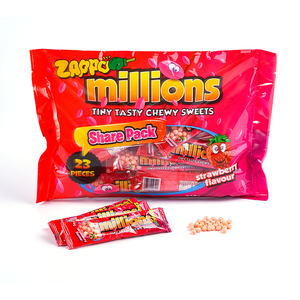 Dulces Chinos para masticar, Dulces de pectina con forma divertida, gomitas, Dulces de fresa personalizados, venta al por mayor - Product Image 1