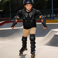 Ensemble de protection pour moto, équipement de protection pour enfants, combinaison de cyclisme, patinage en plein air, équipement de ski, ensemble de cinq pièces