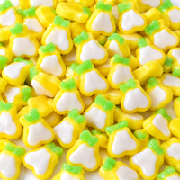 Bonbons Gélifiés à la Poire Parfumée Halal, Vente en Gros, Fabricants de Bonbons Gélifiés, Bonbons aux Saveurs de Fruits, Bonbons en Vrac, Fabricant de Bonbons Mixtes OEM