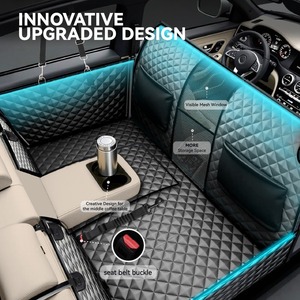 Dog Load-bearing Waterproof Extended Pet Car Pad Pet Pad Travel Dog <b>Hammock</b> Dog Backseat Extended Car Pad - Product Image 2