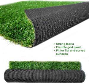Rouleau de gazon artificiel 2,0 m de largeur, pelouse synthétique verte pour jardin, installation facile, haute densité, poils en polyéthylène - Product Image 2