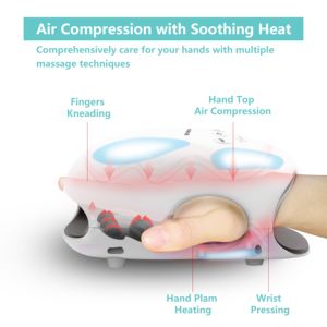 Calor Massager Palma Dedo de Aquecimento Melhor Venda Portátil Recarregável Com a Massagem Da Mão Ferramenta de Compressão de Ar - Product Image 2