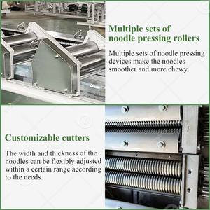 Les nouilles de konjac séchées à sec chinoises Chow Mein font la production de la Chine de restaurant de machine pliante fraîche - Product Image 4