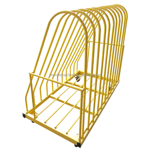 Chariot de transport pour atelier pour portes et fenêtres finies, panneaux de bois, panneaux de porte en verre creux avec quatre roues - Product Image 1