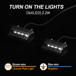 ECE R10 12V 24V Étanche IP67 Mini Lampe LED Universelle pour <span class=keywords><strong>Plaque</strong></span> d'Immatriculation <span class=keywords><strong>de</strong></span> Camion Remorque Camionnette Lampe <span class=keywords><strong>de</strong></span> <span class=keywords><strong>Plaque</strong></span> d'Immatriculation Arrière E-mark - Product Image 5