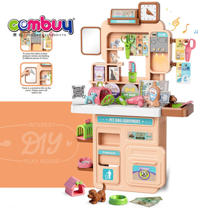 Jouets interactifs de coiffeuse musicale lumineuse pour enfants, jeu <span class=keywords><strong>d</strong></span>'imitation à domicile - Product Image 2