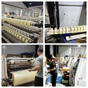 <span class=keywords><strong>Rouleau</strong></span> de BOPP simple face vert auto-adhésif, imperméable et écologique, grande qualité, prix usine, vente en gros - Product Image 4