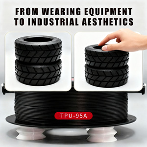 Printroo hiệu ứng Filament với đa màu sắc 3D máy in Vật liệu các tông với màu sắc thay đổi không độc hại TPU 95A 1.75 mét sợi - Product Image 4