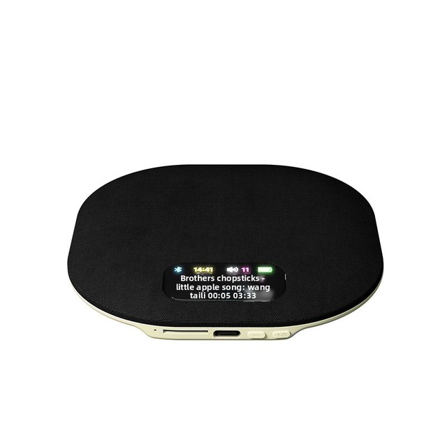 New for Two-way Audio White Noise Sound Machine Display Screen USB Rechargeable 10-15 Hours Battery Life Office Privacy