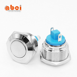 16mm 19mm 22mm Momentary On-off Car Start Horn <strong>Speaker</strong> Bell Metal <strong>Switch</strong> Reset Button - Product Image 2