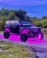 Nouveauté KingShowStar, éclairage LED pour pneus à 4 rangées, éclairage LED pour roues, éclairage pour roues à 4 rangées pour camion, VTT, voiture