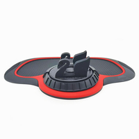 Vente chaude tapis de rangement de voiture nouveau multi-fonctionnel anti-dérapant tapis de voiture support de téléphone voiture carte de stationnement temporaire tapis anti-dérapant