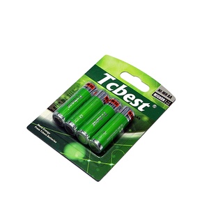 Cargador de baterías AA recargable personalizado OEM <span class=keywords><strong>HR6</strong></span> AA 700/800mAh <span class=keywords><strong>Ni</strong></span>-<span class=keywords><strong>MH</strong></span> batería de carga rápida para electrónica de consumo médica - Product Image 1