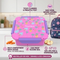 Boîte à goûter en plastique sans BPA pour enfants, motif requin et dinosaure, portable, étanche, pour le déjeuner à l'école ou en pique-nique