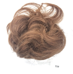 Worldwide Messy Bun hair scunchie buns 99J #613 # 1B # Colores Disponibles Piezas de cabello para mujeres 100% Cabello humano - Product Image 4
