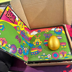 Nouveau produit NeeDoh Golden Egg Treasure Hunt Game - Jouet gyroscopique pour enfants, boîte de <span class=keywords><strong>jeu</strong></span> de Pâques, jouet sensoriel anti-stress à presser - Product Image 2