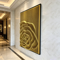 Décoration murale en bois à lattes 3D, art moderne pour la maison, peintures en relief gravées au laser, murale à lattes, décoration d'hôtel