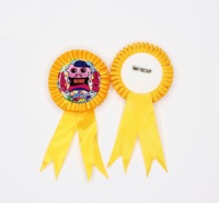 Vente directe usine : Composant DIY pour badge bouton rosette de 58 mm avec couleurs personnalisables pour la décoration de mariages et de fêtes