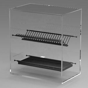Dish <b>Drying</b> <b>Rack</b> 2-Tier Large Capacity Dish <b>Rack</b> Drainer Organizer Kitchen Cabinet Accessories Tableware Storage <b>Rack</b> Kitchen Dr - Product Image 1