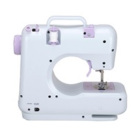 Mini machine à coudre portable pour la maison, outil de couture multifonctionnel pour projets de bricolage en tissu