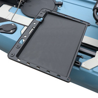 Plateau à appâts léger en plastique U-Boat pour kayak, canoë, bateau de surf, bateau à rames - Accessoire de surf extérieur écologique et durable pour 1 personne