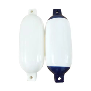 กันชนเรือพีวีซีแบบเป่าลมสีขาวสำหรับเรือเดินสมุทร - Product Image 1