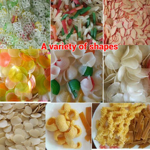 เม็ดแป้งโดว์สำหรับทำขนม ไส้ปลาหมึก วัตถุดิบสำหรับทำมันฝรั่งทอดและกุ้งทอด ขนมขบเคี้ยวจากธัญพืช ขนมกุ้ง - Product Image 2