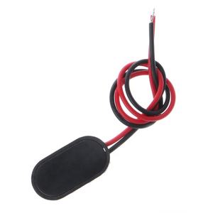 Klip Baterai 9V Tipe I Tipe T Konektor dengan Kabel Timah 150mm Hitam Merah - Product Image 5