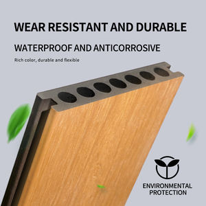 <span class=keywords><strong>2020</strong></span> nuevo estilo mejor Material cubierta compuesta terraza cubierta 3D grano de madera Wpc cubierta - Product Image 3