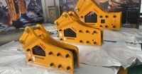Prix d'usine OEM SB50 Brise-roche hydraulique latéral pour excavatrices, couleur personnalisable, outil de démolition fiable, certifié CE.
