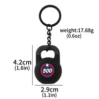 Aksesoris Gantungan Kunci PVC Mini Bentuk Alat Fitness untuk Pecinta Gym, Ransel Pelajar, Gantungan Kunci, Hadiah Peralatan Fitness