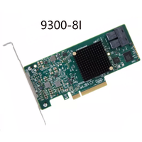 بطاقة محول ناقل البيانات LSI SAS 9300-8I مع 8 منافذ داخلية، 12 جيجابت/ثانية، SAS SATA، منفذان SFF-8643، PCIe 3.0 X8