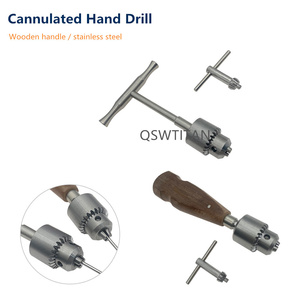 Trapano Ortopedico Universale in Acciaio Inossidabile per Veterinaria, Punta per Trapano Osseo, Strumento per Animali Domestici, Trapano Manuale Cavo Autoclavabile - Product Image 2