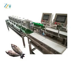 Macchina automatica di smistamento del peso/macchina di classificazione/smistamento del pesce per la vendita