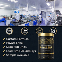 Gouden Kwaliteit Himalaya Shilajit 100% Zuivere Natuurlijke Shilajit Harsen Individueel Verpakt OEM Energie Uithoudingsvermogen Wellness Blend Sticks