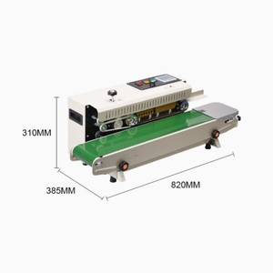 Continuous Film Sealing <b>Machine</b> for Kraft Paper Bag <b>Plastic</b> Heat Package Continuous Inkjet Sealer High Efficiency <b>Plastic</b> Bag Al - Product Image 6