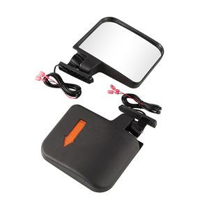 Rétroviseur latéral convexe <span class=keywords><strong>gauche</strong></span> à LED pour voiturette de <span class=keywords><strong>golf</strong></span>, clignotant, neuf, 13x7x17.8cm, pour Club Car Ezgo YMA, pièces de rechange, rétrofit - Product Image 1