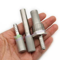 Diffuseur de bulles d'air en acier inoxydable Tri Clamp, diffuseur de CO2 micro nano, pierre de carbonatation, pierre de diffusion Tri Clover