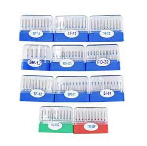 <span class=keywords><strong>Glin</strong></span> FG dental burs เพชร burs สำหรับการรักษาทันตแพทย์ความเร็วสูง - Product Image 2